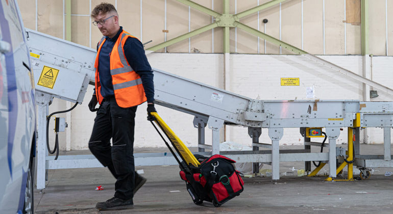 Conveyor Servicing Complete