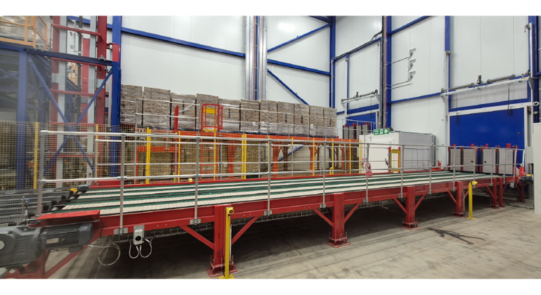 Automated Trailer Loading Cold Chain Warehouse 1