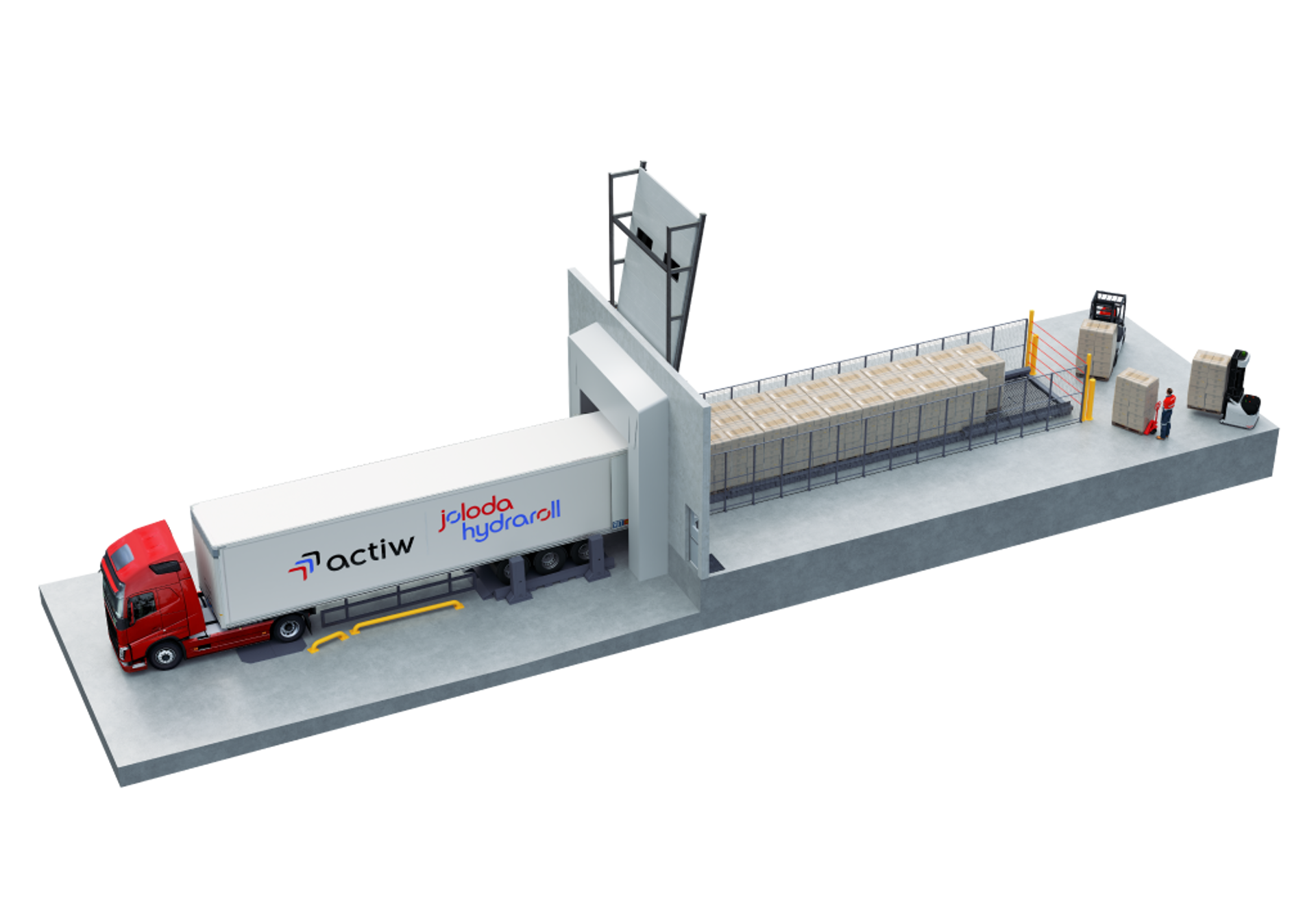Loadmatic Lite Actiw X JH Trailer Arrives Render