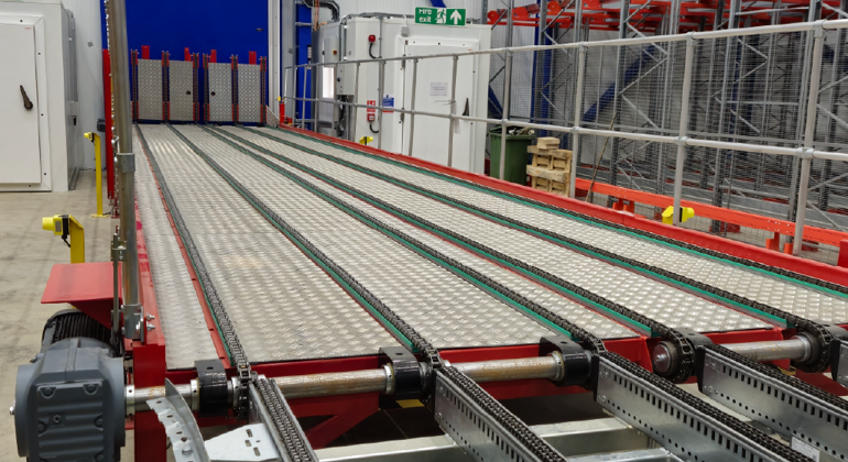 Automated Trailer Unloading Cold Chain Warehouse 5