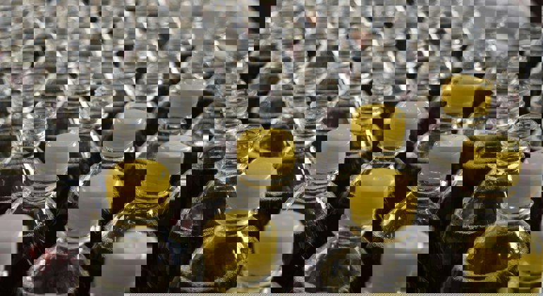 Production Line Bottle Caps