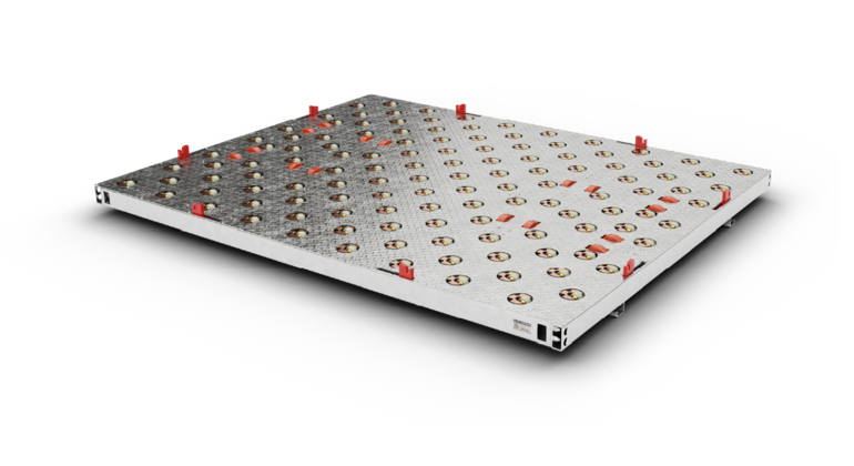 Equipment Castor Deck PDU Render