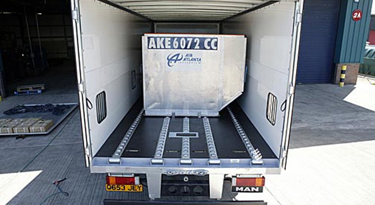 Modular Rollerbed System Powered Cargo Roller ULD