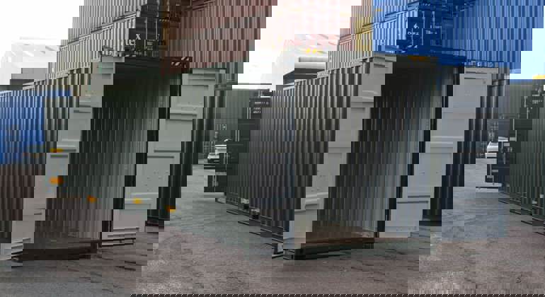 Double Door Container