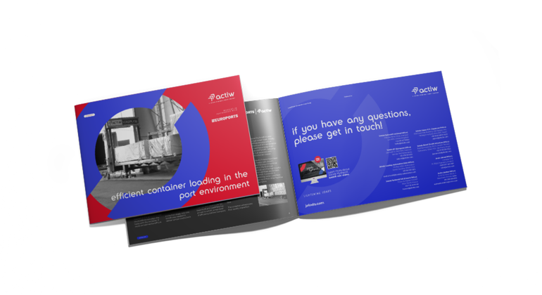 Euroports Brochure Mockup