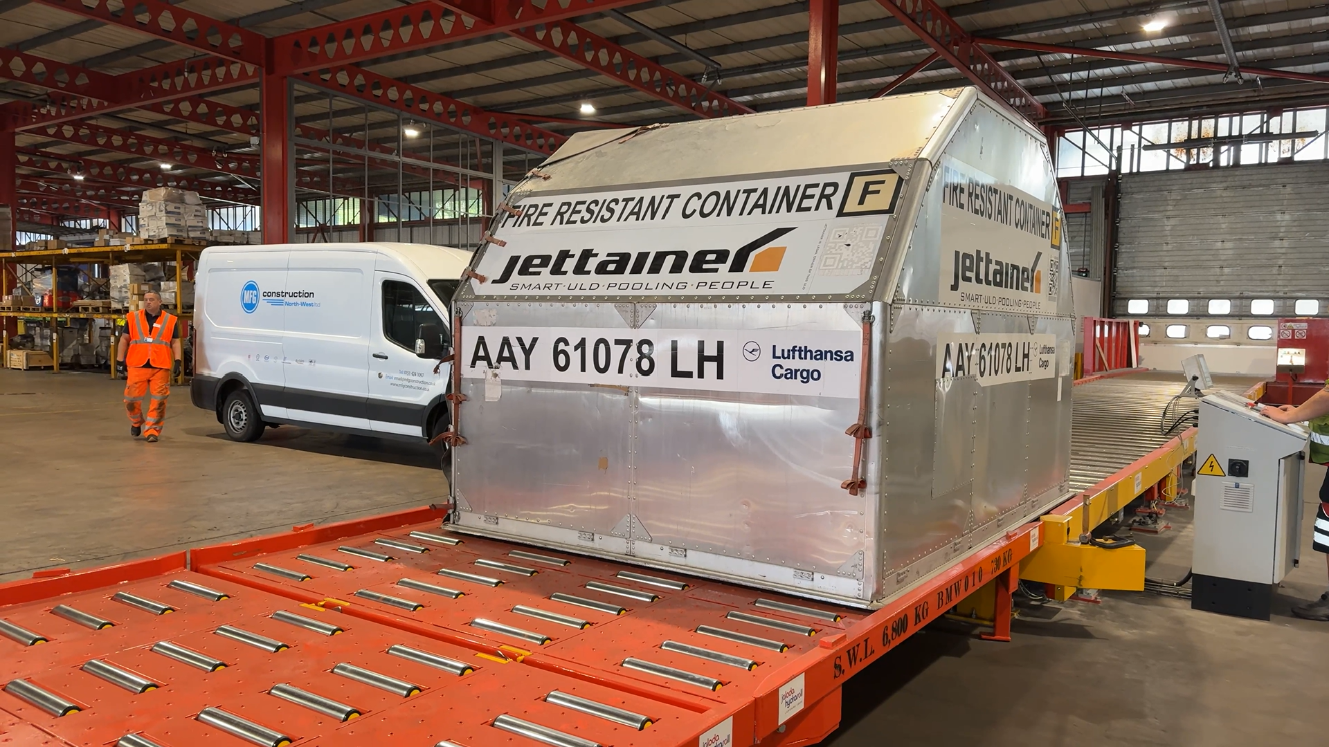 ULD Moving Onto Rollerdecks