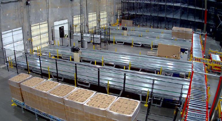 Slipchain Multiple Docks Loading Palletised 2