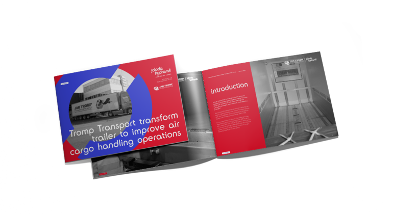 Tromp Case Study Brochure Mockup