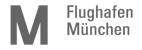 Flughafen Múnchen Logo Greyscale