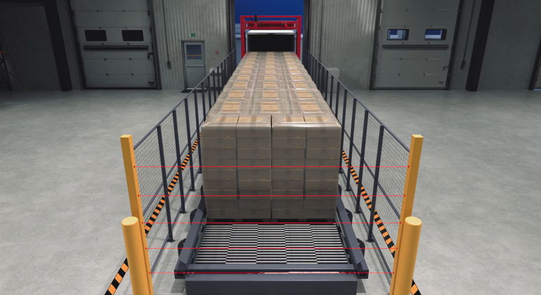 Trailer Being Loaded (2)