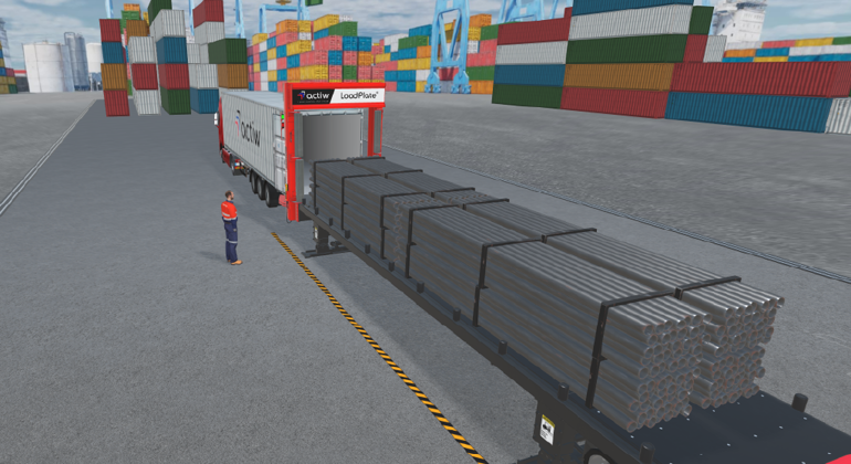 Loadplate In Port Environment Loading Container Website