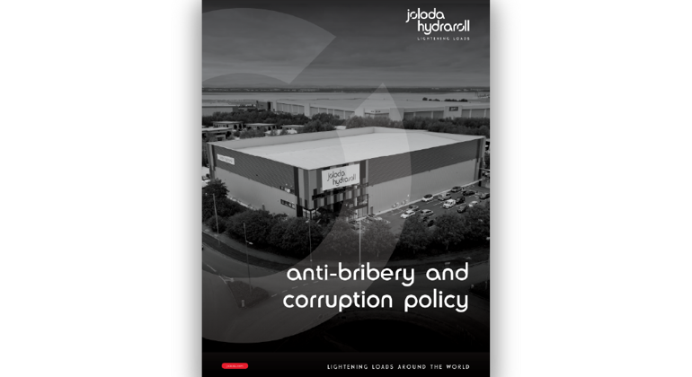 Anti Bribery & Corruption Policy Cover