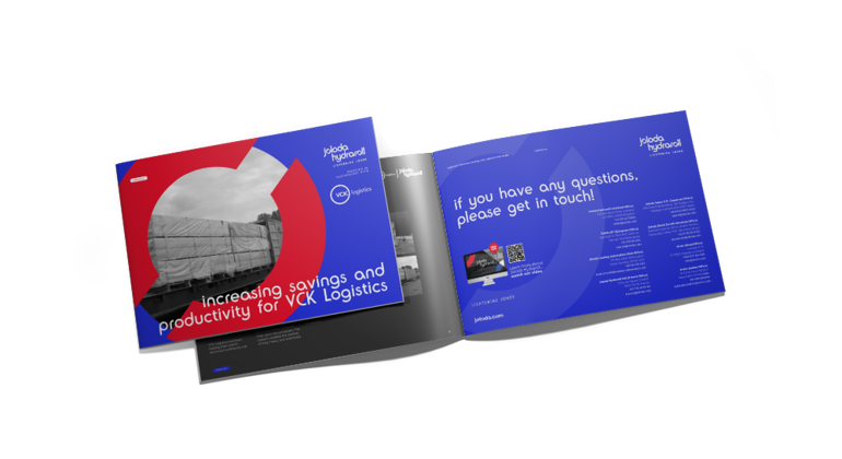VCK Logistics Brochure Mockup
