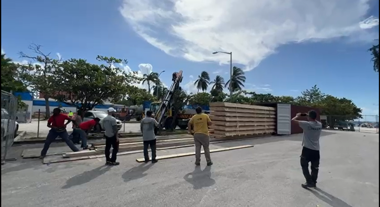 Woho Hydraulic Container Loading 6