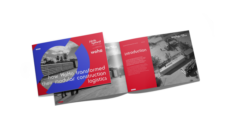 Woho Case Study Brochure Mockup